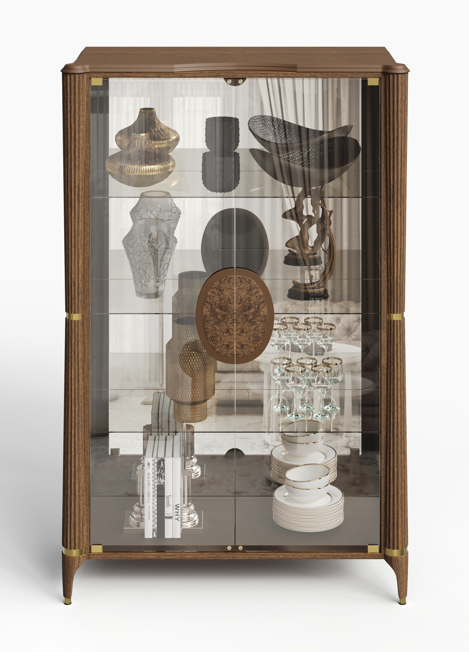 Витрина 2х дверная Gloriano GL-VTR.01