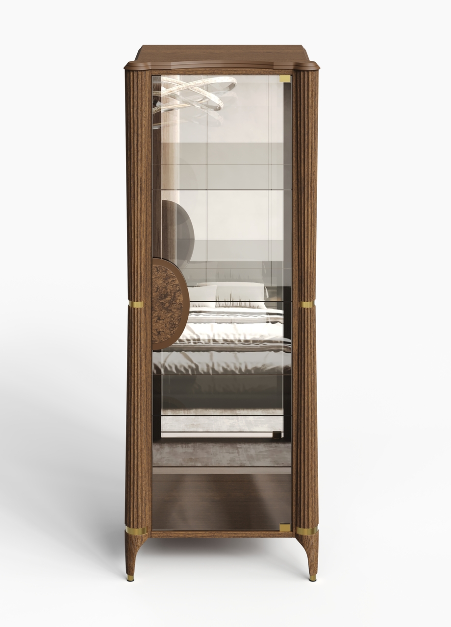 Витрина 1но дверная Gloriano GL-VTR.02