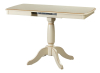 Стол Тира разложенный, цвет слоновая кость