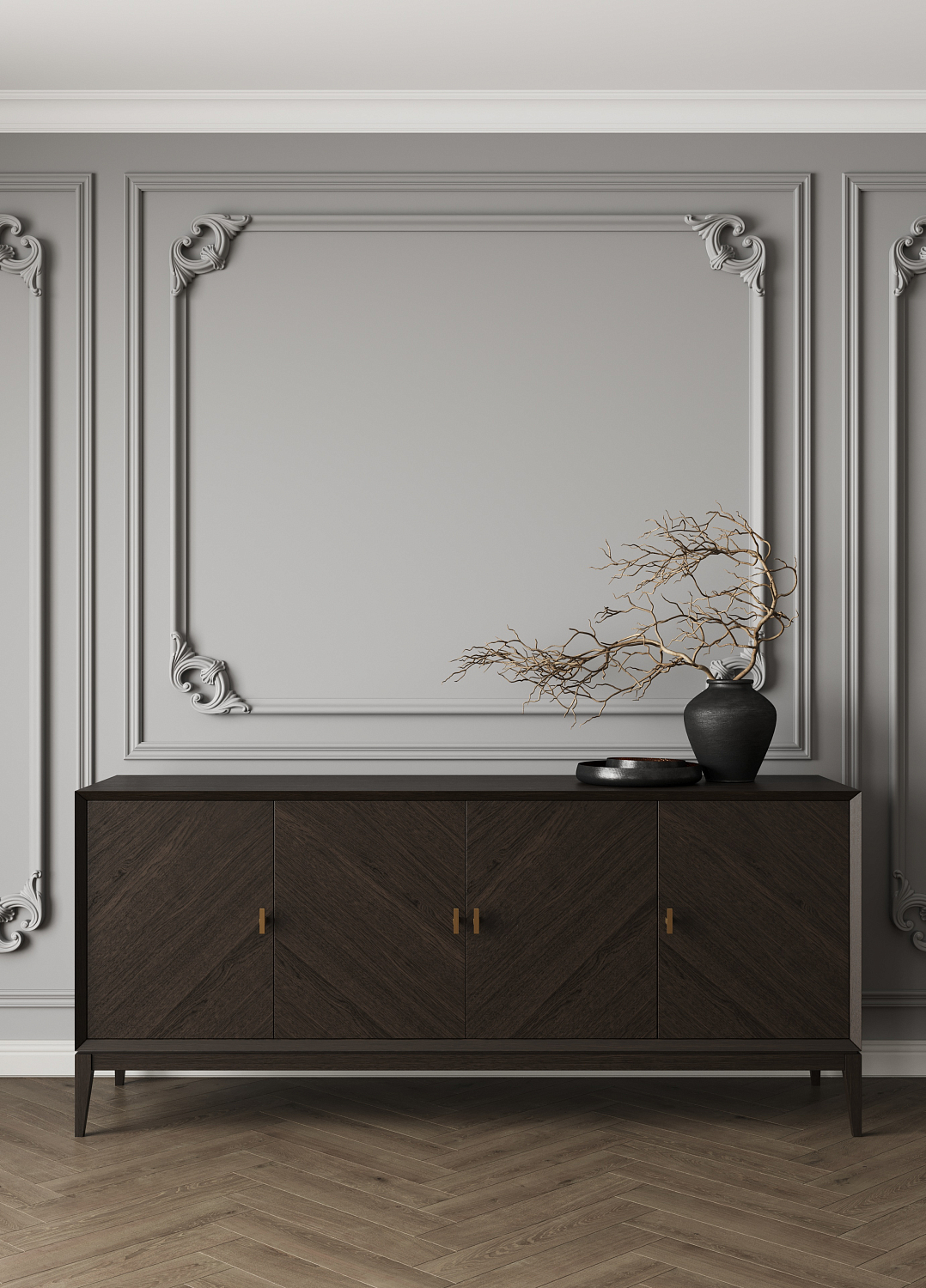 Тумба-буфет Audrey 4-х дверная