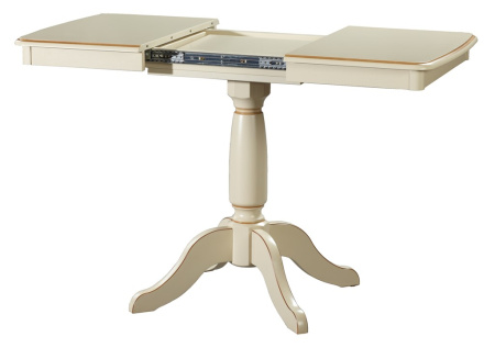 Стол Тира раскладка, цвет слоновая кость