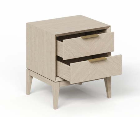 Тумба прикроватная Audrey с диагональной раскладкой