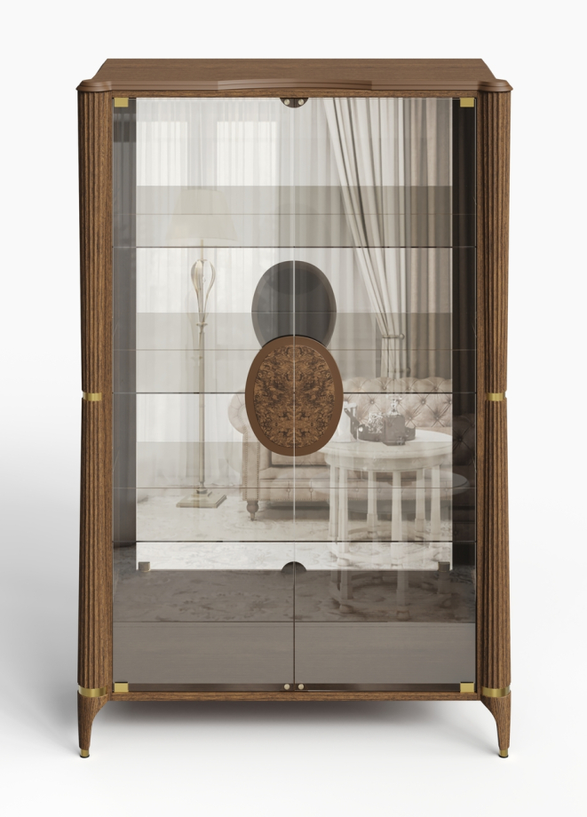 Витрина 2х дверная Gloriano GL-VTR.01