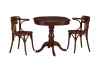 Обеденная группа стол Николь 3 и полукресла а5172