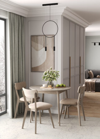 Стол круглый QR950