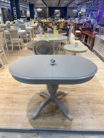 Стол Флоренция Премиум - 1 (1-опора, овальный)