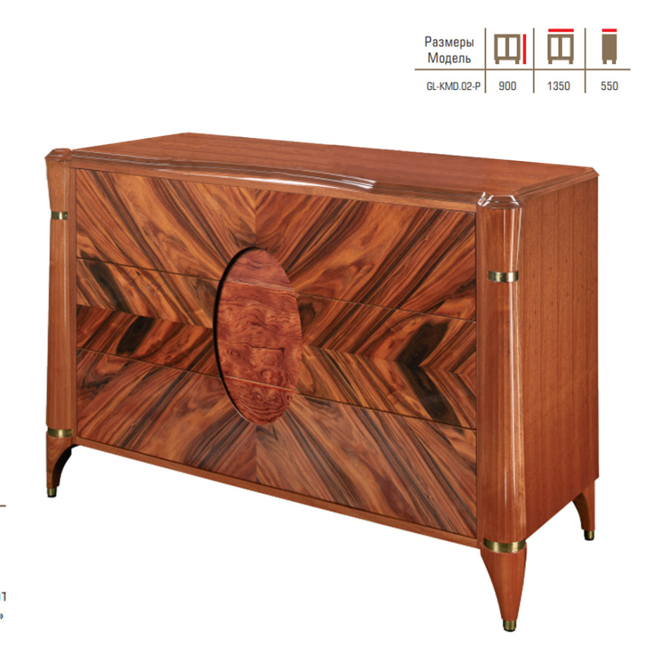 Комод Gloriano 2 GL-KMD.01 