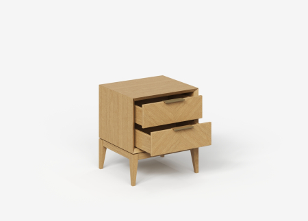 Тумба прикроватная Audrey с диагональной раскладкой